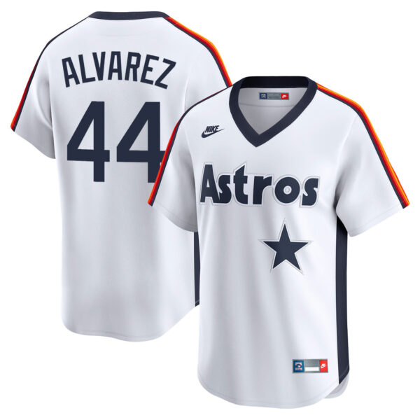 Men's Houston Astros Throwback Vapor Premier Limited Jersey - All Stitched - Image 14