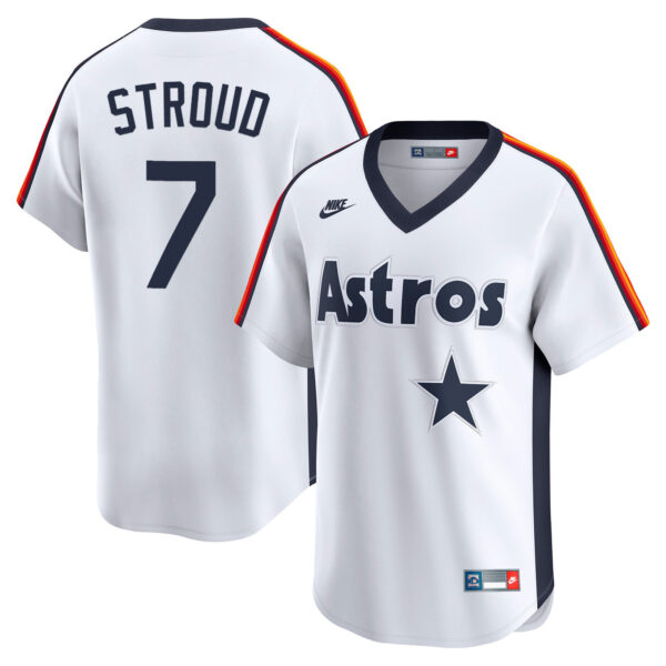 Men's Houston Astros Throwback Vapor Premier Limited Jersey - All Stitched - Image 15