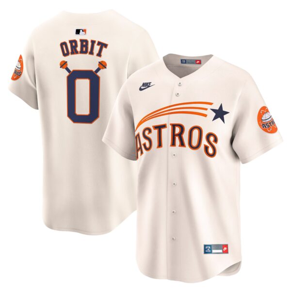Men's Houston Astros Throwback Vapor Premier Limited Jersey - All Stitched - Image 46
