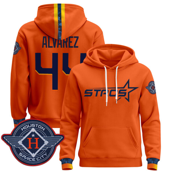 Men's Houston Astros 2025 City Connect Pullover Hoodie - All Stitched - Image 27