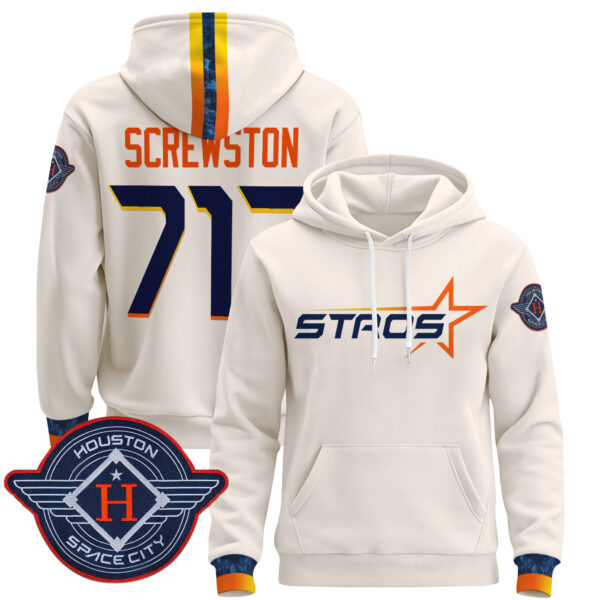 Men's Houston Astros 2025 City Connect Pullover Hoodie - All Stitched - Image 22