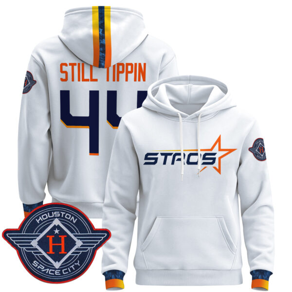 Men's Houston Astros 2025 City Connect Pullover Hoodie - All Stitched - Image 7