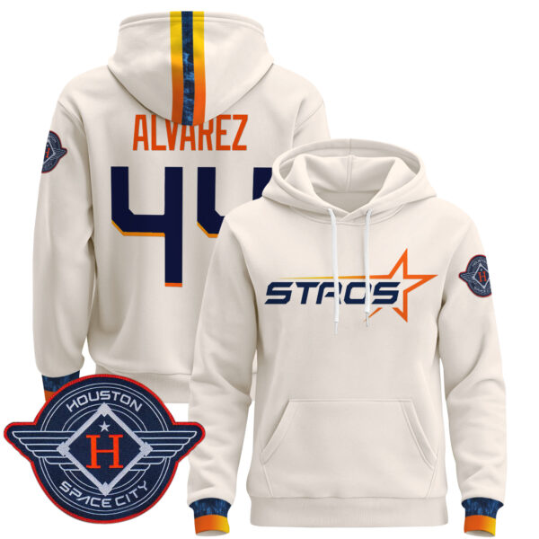 Men's Houston Astros 2025 City Connect Pullover Hoodie - All Stitched - Image 19