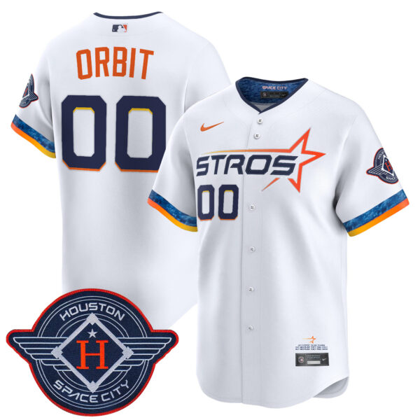 Men's Houston Astros 2025 City Connect Vapor Premier Limited Jersey - All Stitched - Image 6