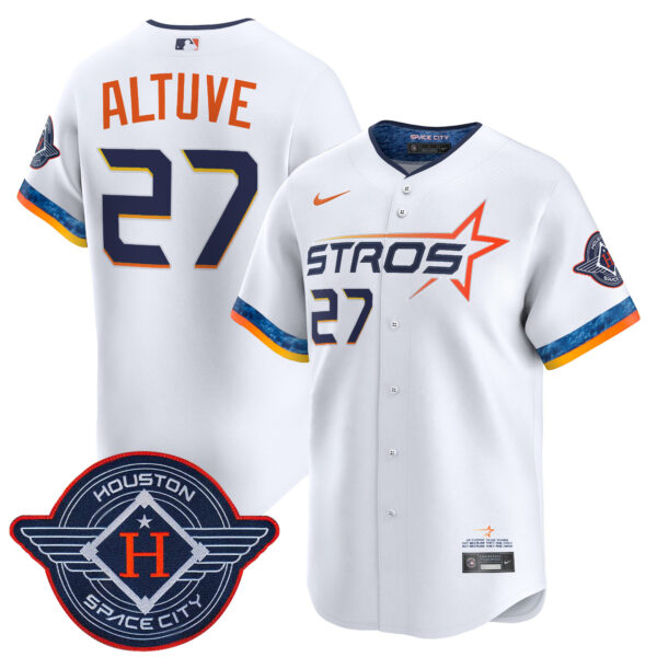 Men's Houston Astros 2025 City Connect Vapor Premier Limited Jersey - All Stitched - Image 2