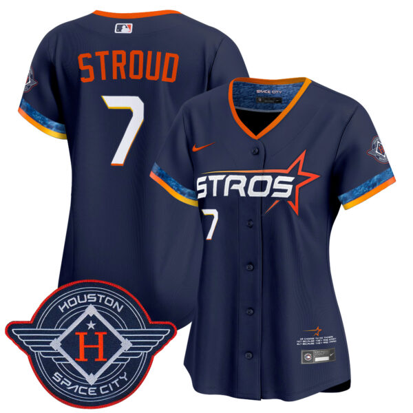 Women's Houston Astros 2025 City Connect Vapor Premier Limited Jersey - All Stitched - Image 22