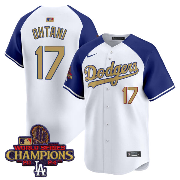 Men's Dodgers 2025 Gold Vapor Premier Limited Jersey - All Stitched - Image 27
