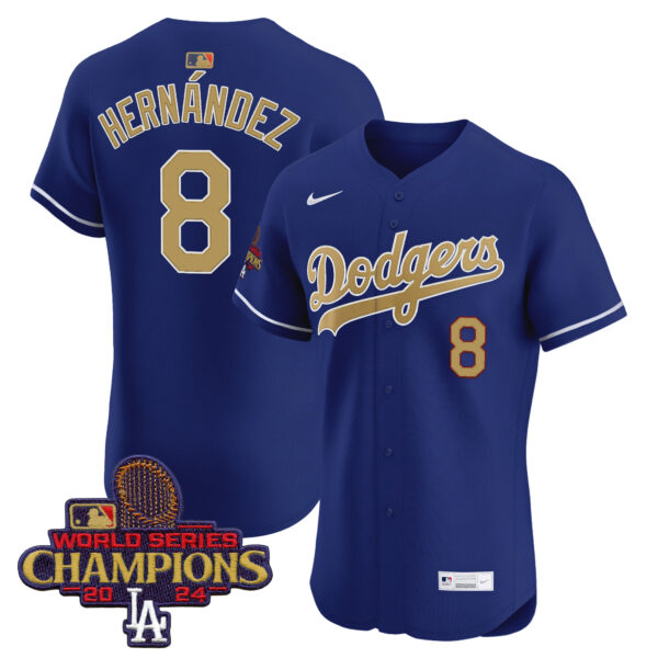 Men's Dodgers 2025 Gold Vapor Premier Elite Jersey - All Stitched - Image 22