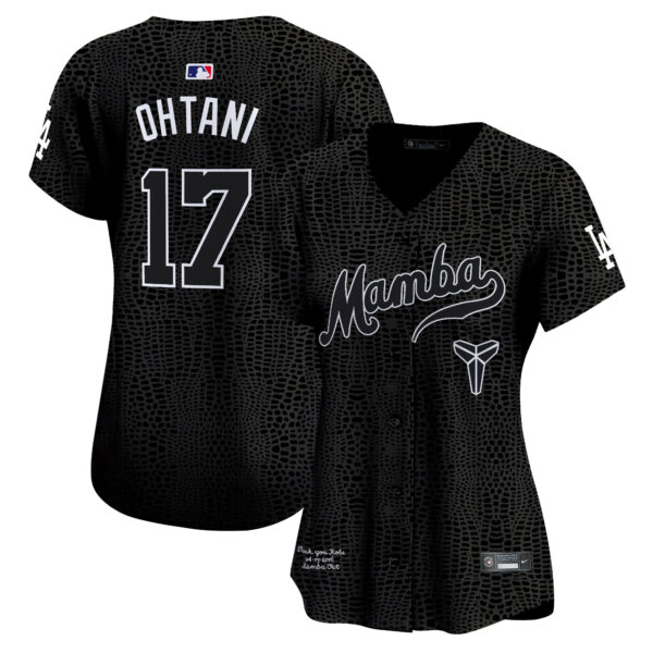 Women's Dodgers Kobe Bryant Mamba Vapor Premier Limited Jersey - All Stitched - Image 12