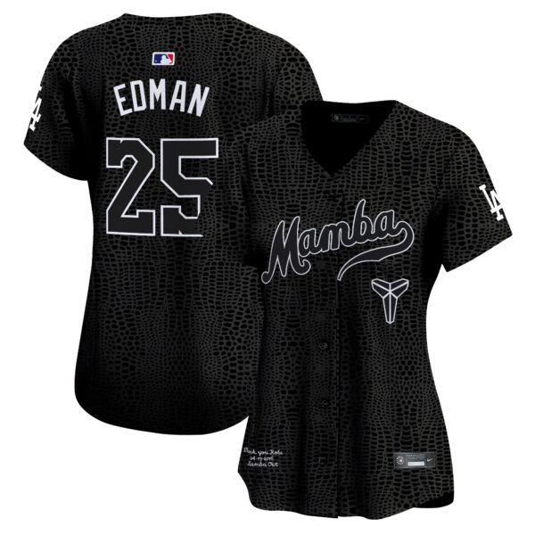 Women's Dodgers Kobe Bryant Mamba Vapor Premier Limited Jersey - All Stitched - Image 19