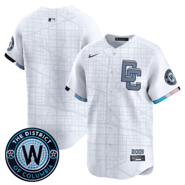 Men's Washington Nationals 2025 City Connect Vapor Premier Limited Jersey - Stitched - Image 36