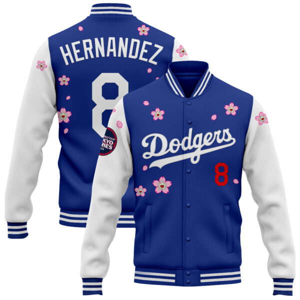 Men's Los Angeles Dodgers Tokyo Series 2025 x Takashi Murakami Jacket - Stitched - Image 12