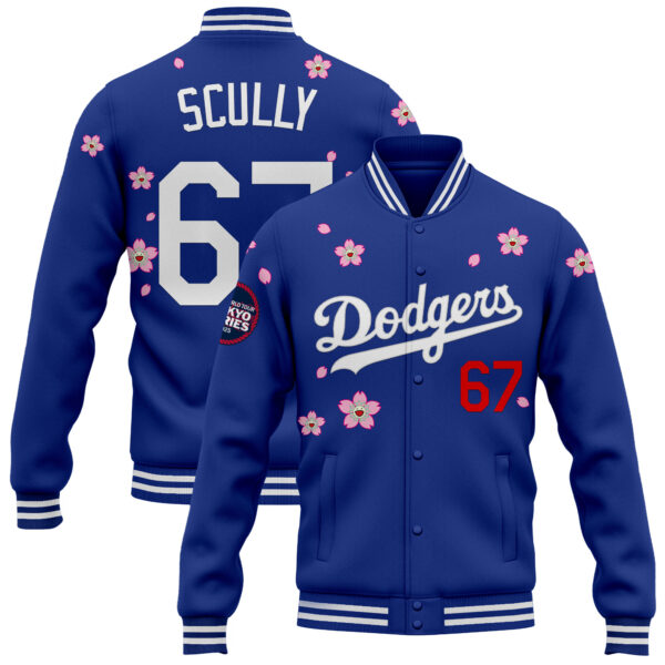 Men's Los Angeles Dodgers Tokyo Series 2025 x Takashi Murakami Jacket - Stitched - Image 24