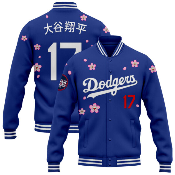 Men's Los Angeles Dodgers Tokyo Series 2025 x Takashi Murakami Jacket - Stitched - Image 14