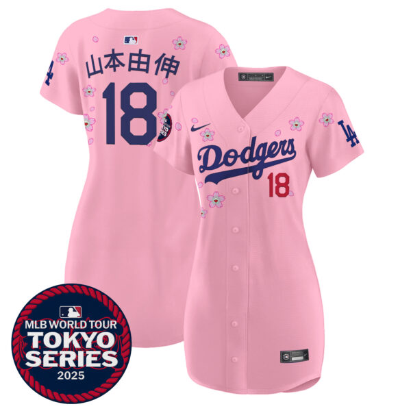 Women's Dodgers Tokyo Series 2025 Baseball Dress - Stitched - Image 30
