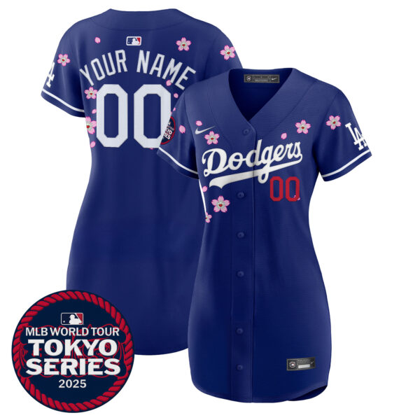 Dodgers Tokyo Series 2025 Baseball Custom Dress - Stitched - Image 2