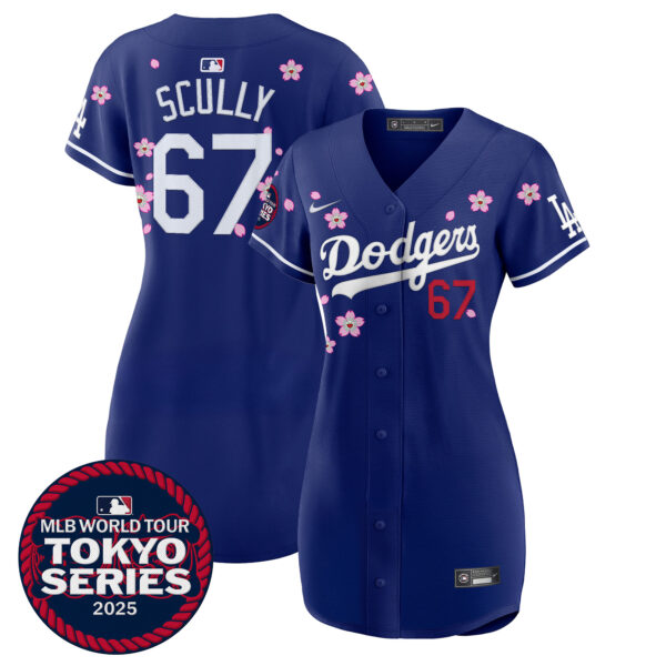 Women's Dodgers Tokyo Series 2025 Baseball Dress - Stitched - Image 25