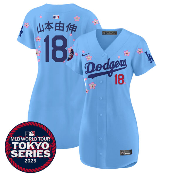Women's Dodgers Tokyo Series 2025 Baseball Dress - Stitched - Image 58