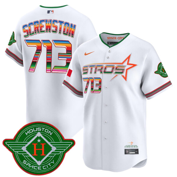 Men's Astros 2025 City Connect Mexico Vapor Premier Limited Jersey - All Stitched - Image 6
