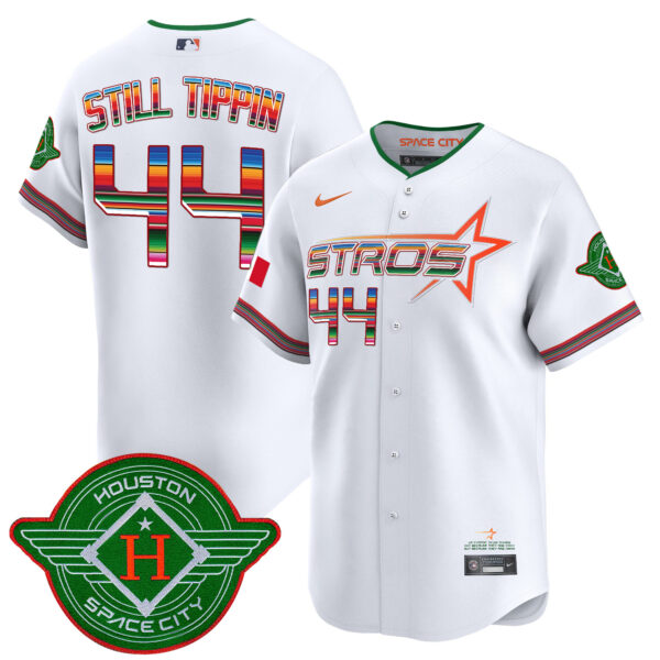 Men's Astros 2025 City Connect Mexico Vapor Premier Limited Jersey - All Stitched - Image 7