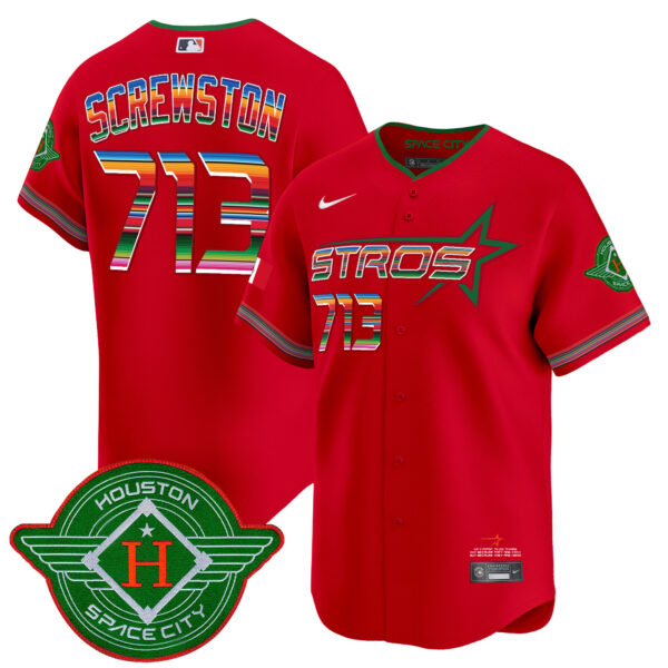 Men's Astros 2025 City Connect Mexico Vapor Premier Limited Jersey - All Stitched - Image 42