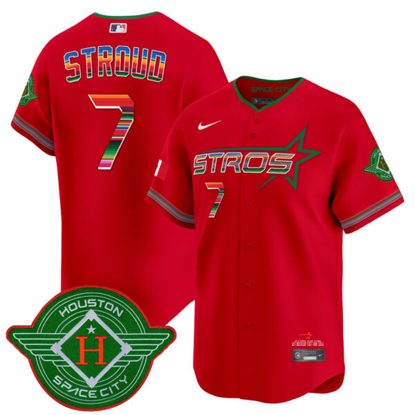 Men's Astros 2025 City Connect Mexico Vapor Premier Limited Jersey - All Stitched - Image 40