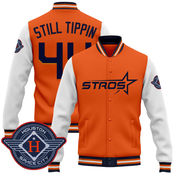 Men's Houston Astros 2025 City Connect Jacket - All Stitched - Image 23