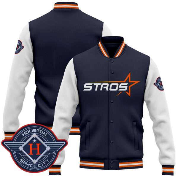 Men's Houston Astros 2025 City Connect Jacket - All Stitched - Image 16
