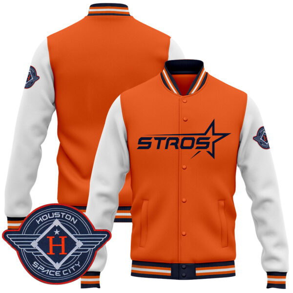 Men's Houston Astros 2025 City Connect Jacket - All Stitched - Image 24