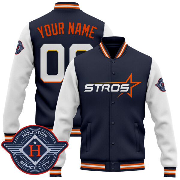 Houston Astros 2025 City Connect Custom Jacket - All Stitched - Image 2