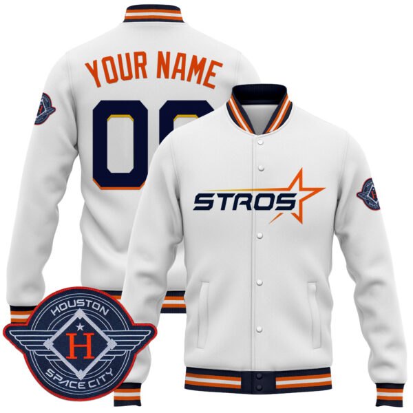 Houston Astros 2025 City Connect Custom Jacket - All Stitched
