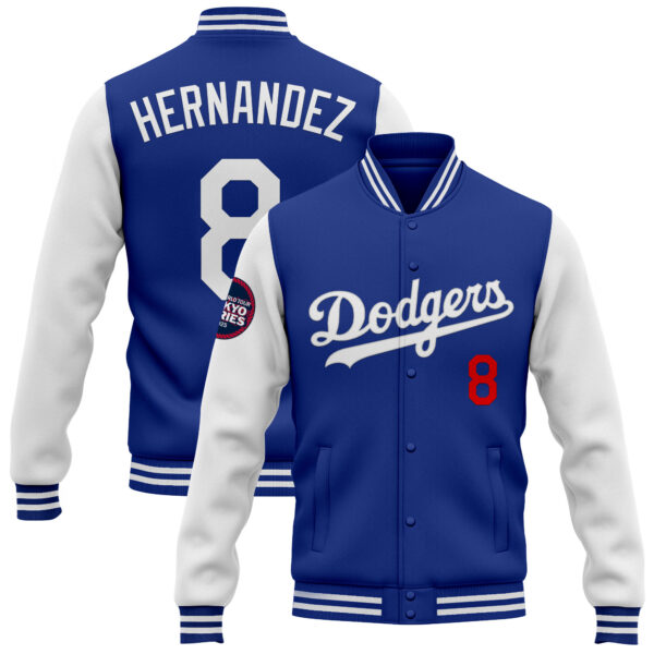 Men's Los Angeles Dodgers Tokyo Series 2025 x Takashi Murakami Jacket V2 - Stitched - Image 12