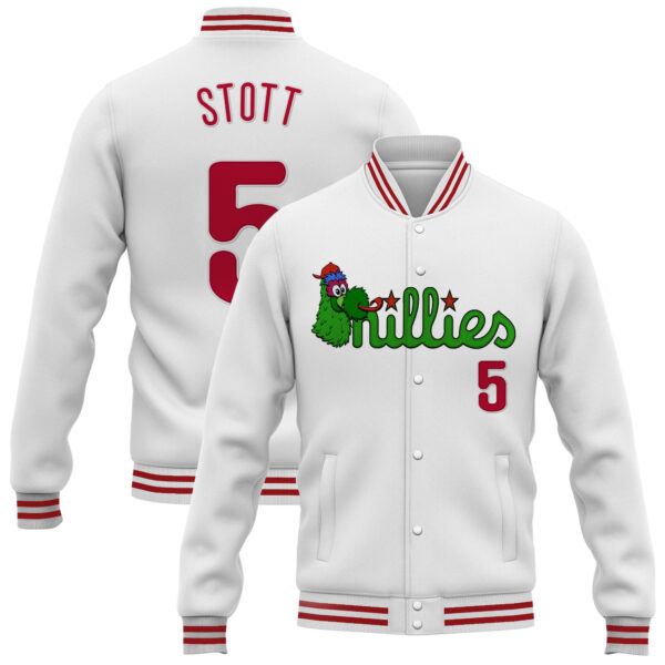Men's Phillies Phanatic Patch Jacket - All Stitched - Image 5