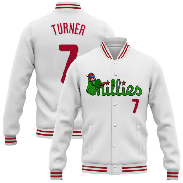 Men's Phillies Phanatic Patch Jacket - All Stitched - Image 4