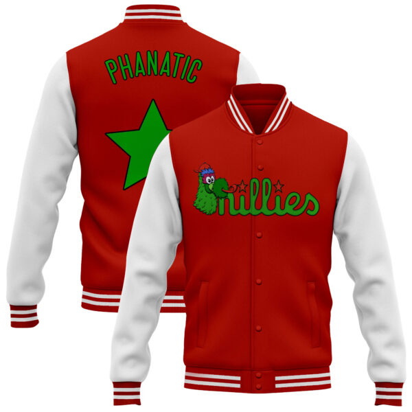 Men's Phillies Phanatic Patch Jacket - All Stitched - Image 29
