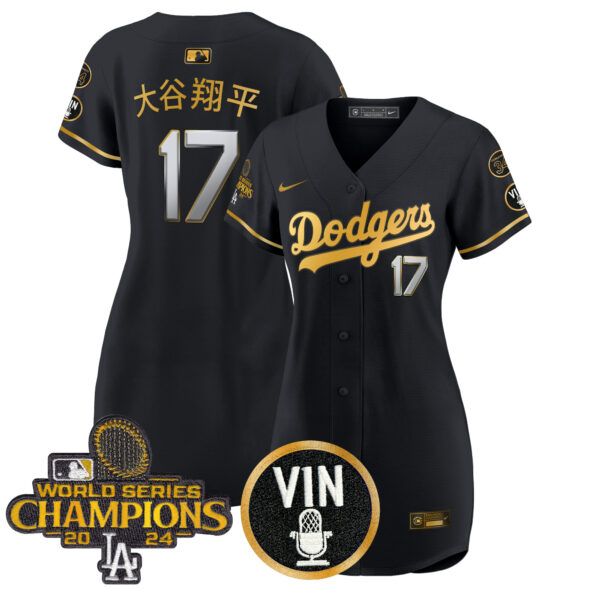 Women's Dodgers 2025 Vin Scully & #34 Fernando Patch Gold Baseball Dress - All Stitched - Image 46