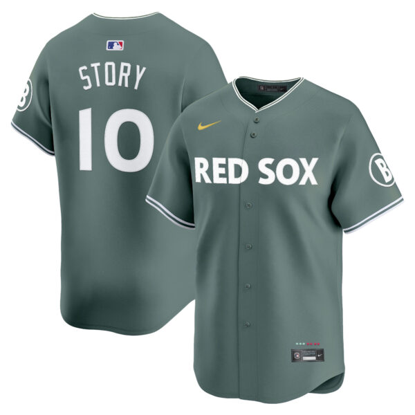 Men's Boston Red Sox 2025 City Connect Vapor Premier Limited Jersey - All Stitched - Image 6