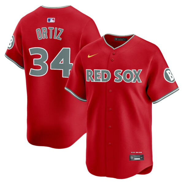 Men's Boston Red Sox 2025 City Connect Vapor Premier Limited Jersey - All Stitched - Image 34