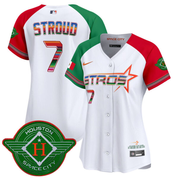 Women's Astros 2025 City Connect Mexico Vapor Premier Limited Jersey - All Stitched - Image 49