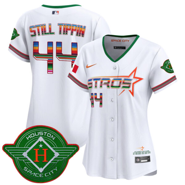 Women's Astros 2025 City Connect Mexico Vapor Premier Limited Jersey - All Stitched - Image 7