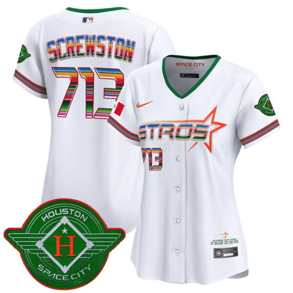 Women's Astros 2025 City Connect Mexico Vapor Premier Limited Jersey - All Stitched - Image 6
