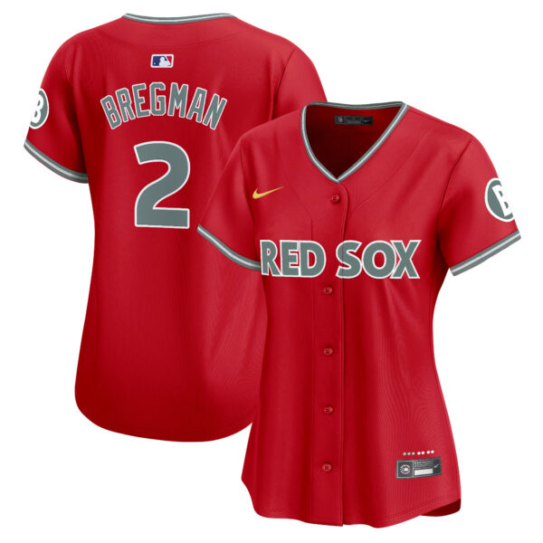 Women's Boston Red Sox 2025 City Connect Vapor Premier Limited Jersey - All Stitched - Image 29