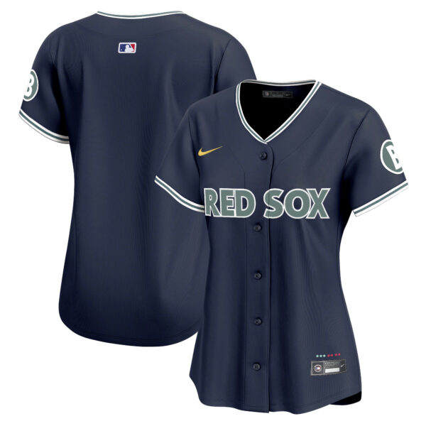 Women's Boston Red Sox 2025 City Connect Vapor Premier Limited Jersey - All Stitched - Image 27