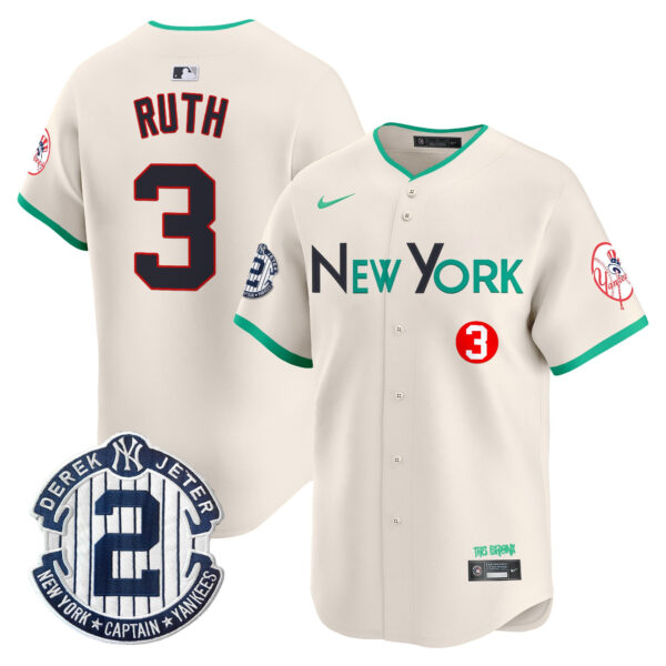 Men's New York Yankees City Connect Vapor Premier Limited Jersey - All Stitched - Image 21