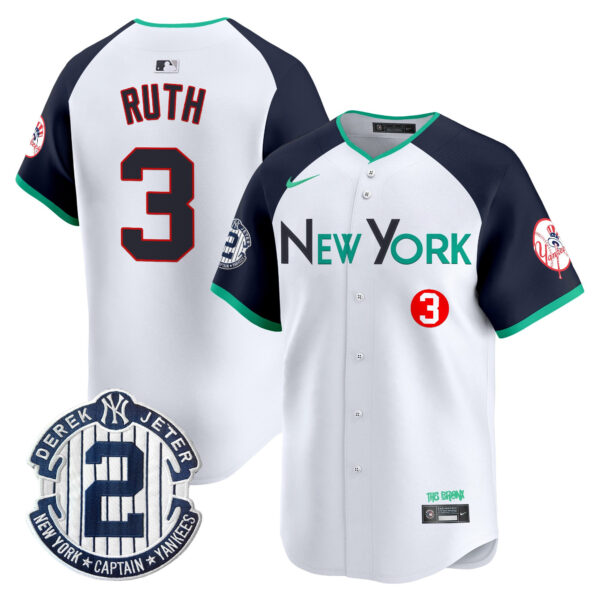 Men's New York Yankees City Connect Vapor Premier Limited Jersey - All Stitched - Image 30