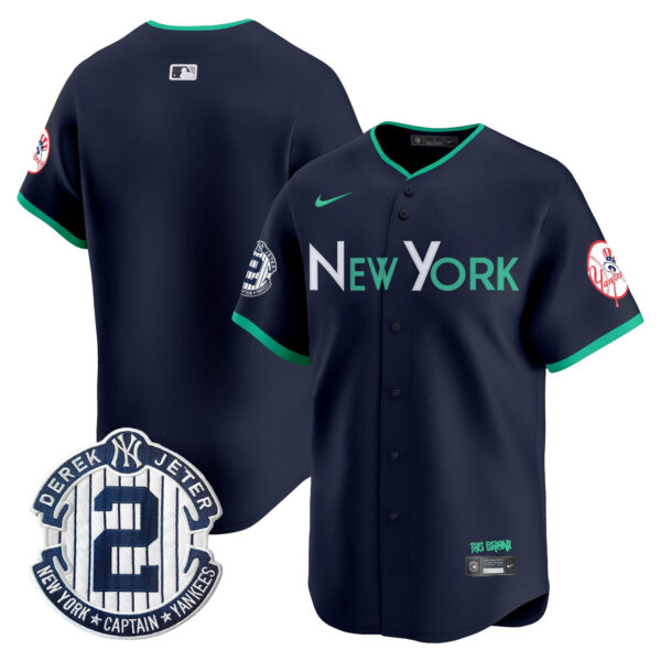Men's New York Yankees City Connect Vapor Premier Limited Jersey - All Stitched - Image 9