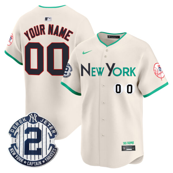 New York Yankees City Connect Vapor Premier Limited Custom Jersey - All Stitched - Image 3