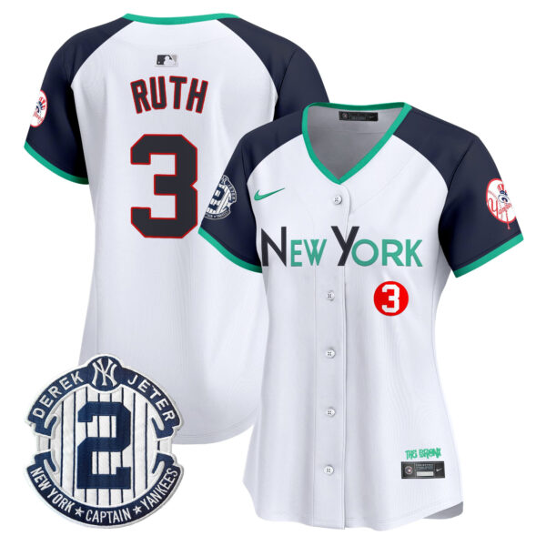 Women's New York Yankees City Connect Vapor Premier Limited Jersey - All Stitched - Image 30
