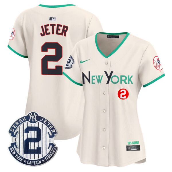 Women's New York Yankees City Connect Vapor Premier Limited Jersey - All Stitched - Image 22