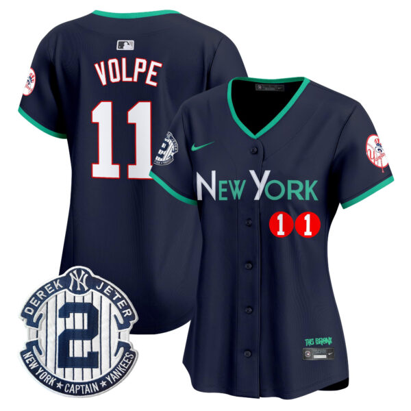Women's New York Yankees City Connect Vapor Premier Limited Jersey - All Stitched - Image 2